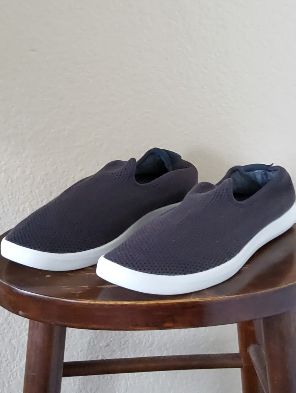 Allbirds Mens Tree Loungers Sneakers Charcoal Dark Grey Slip On Size 11 NWOT